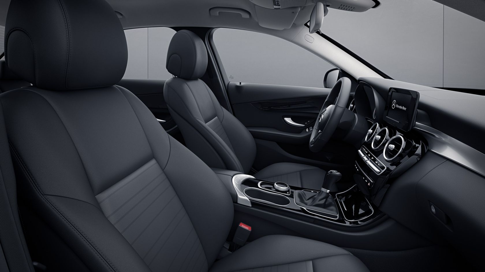Khoang lái nội thất Mercedes C180 2020