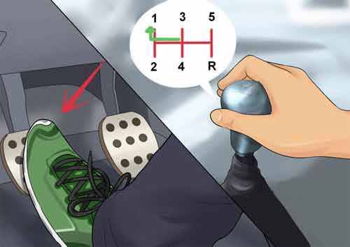 Khởi động và điều khiển xe di chuyển