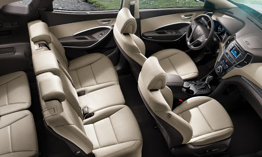 Nội thất Hyundai Santa Fe