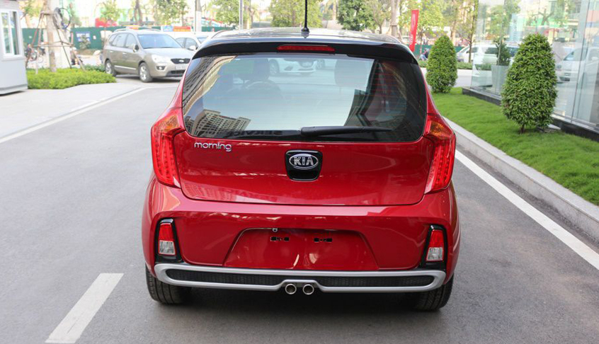 Đuôi xe Kia Morning