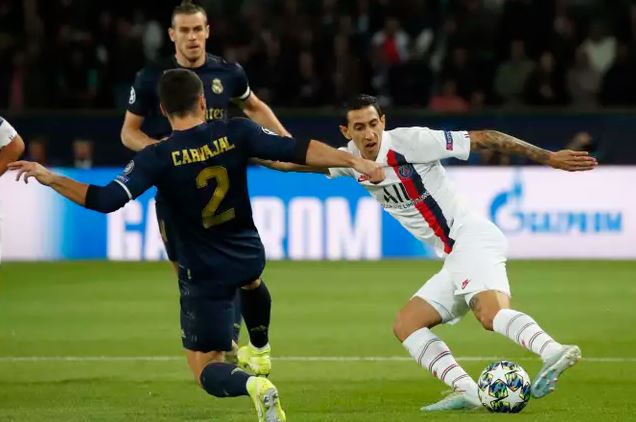 psg va real madrid mac mau ao cua nhau