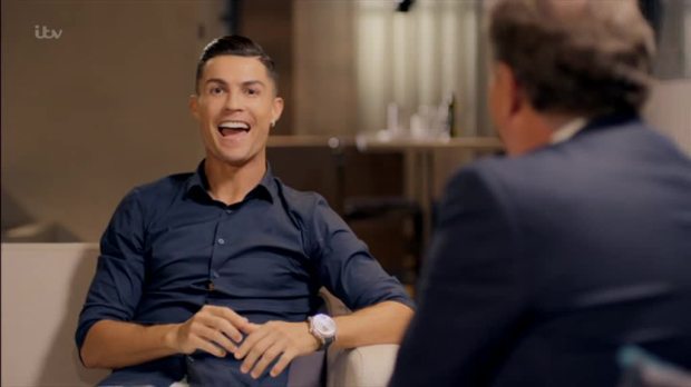 ronaldo trong cuoc phong van itv