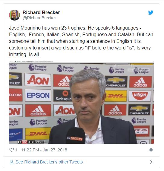 jose mourinho