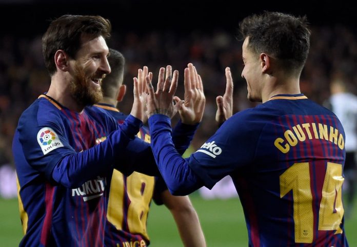coutinho vô địch champions League