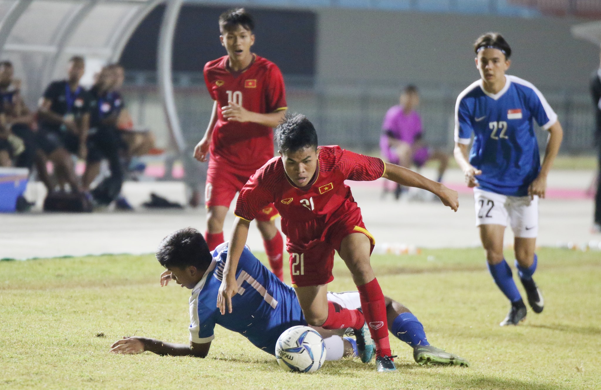 u19 viet nam vs u19 singapore
