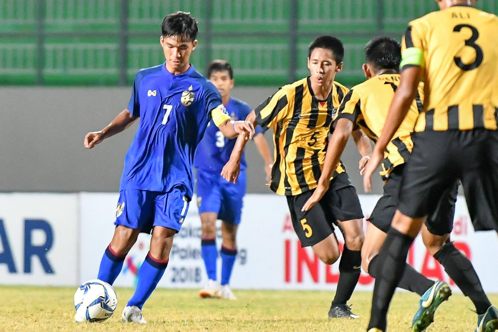 ket qua u16 thai lan vs u16 malaysia