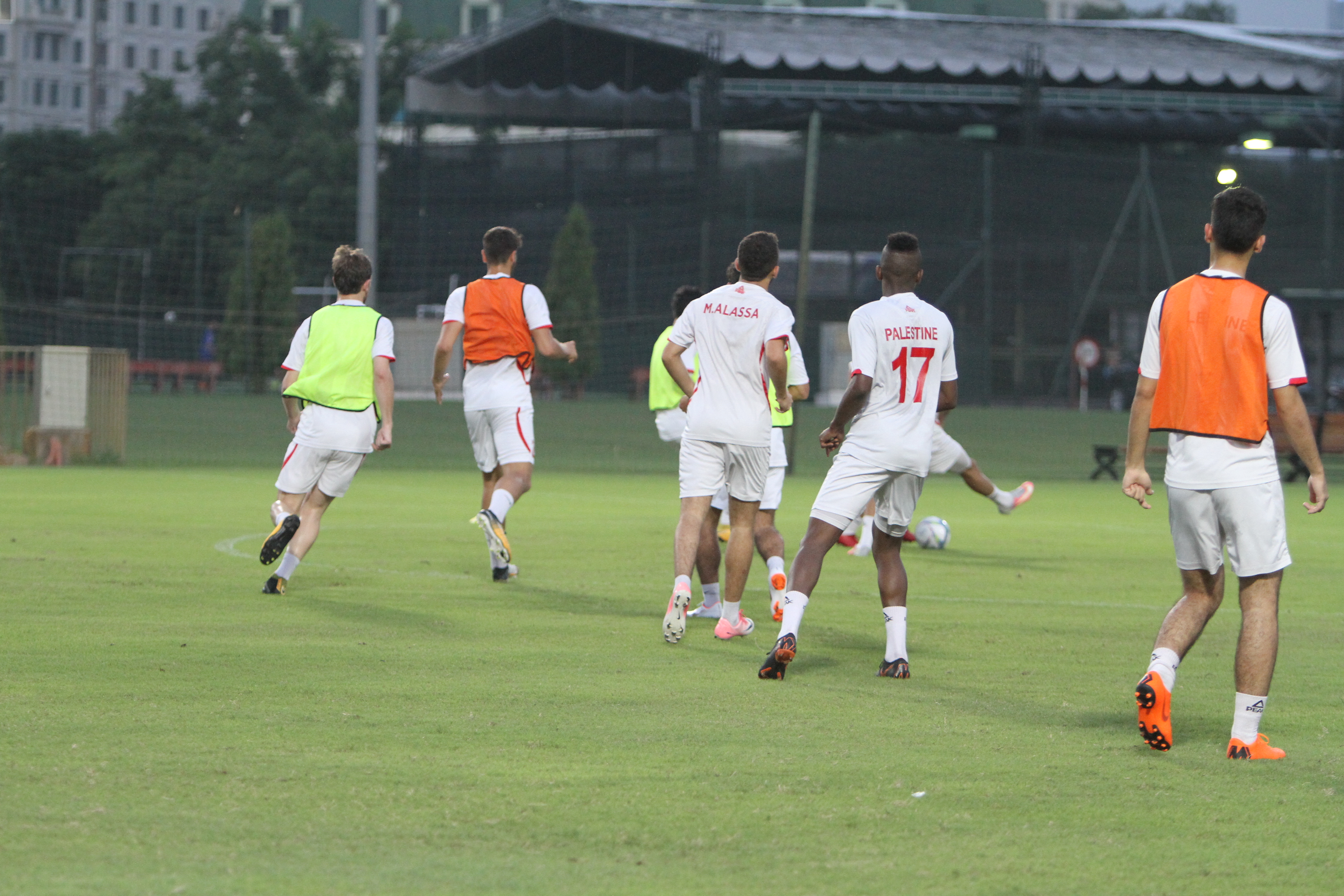 u23 palestine tap luyen, u23 viet nam, tu hung vff