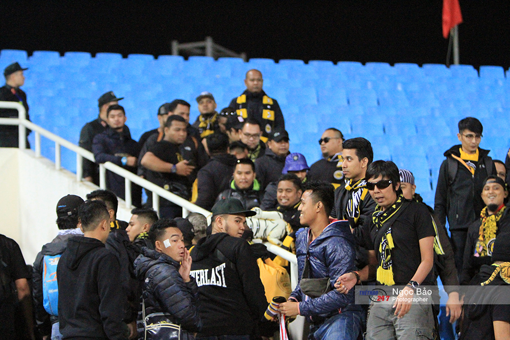 Các CĐV Malaysia vẫn vui vẻ dù đội nhà không thể giành chức vô địch malay 1