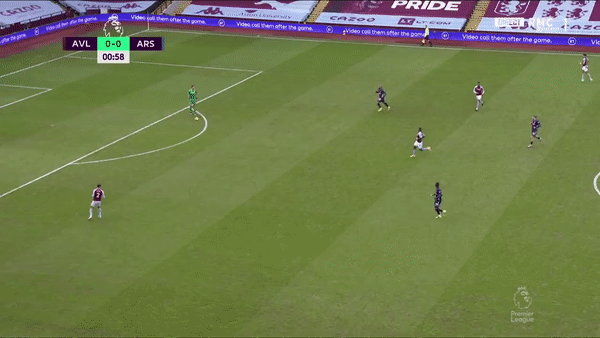 Video bàn thắng Aston Villa 1-0 Arsenal: Pháo 'thủ' như mơ ngủ