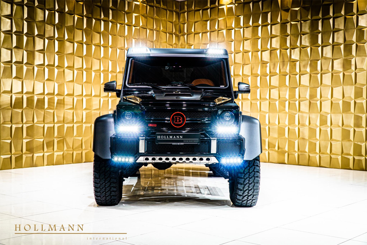 Đầu xe Mercedes AMG G63 6x6 