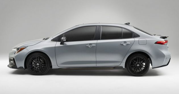 Thân xe Toyota Corolla Apex Edition 2021
