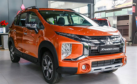 Kích thước của Xpander Cross nhỉnh hơn một chút so với phiên bản cũ