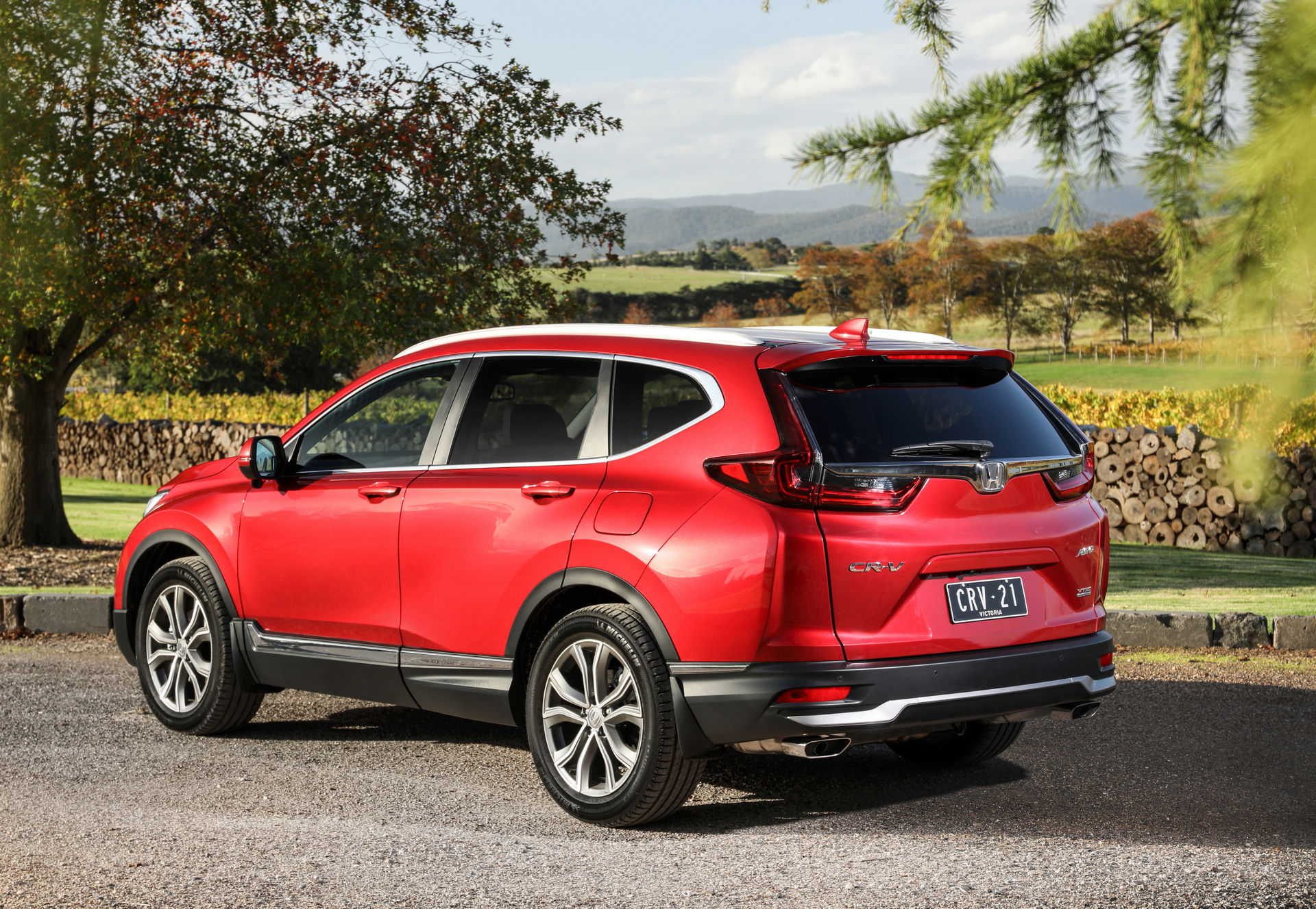 Hông xe Honda CR-V 2021