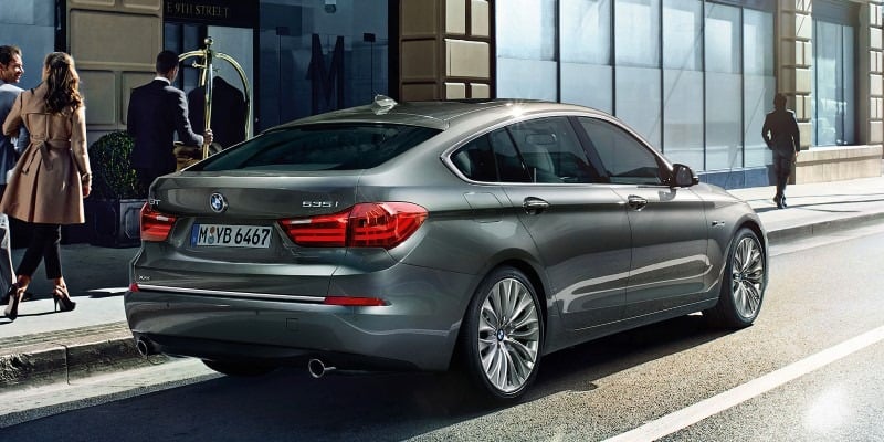 Đuôi xe BMW 5 Series GT 2020
