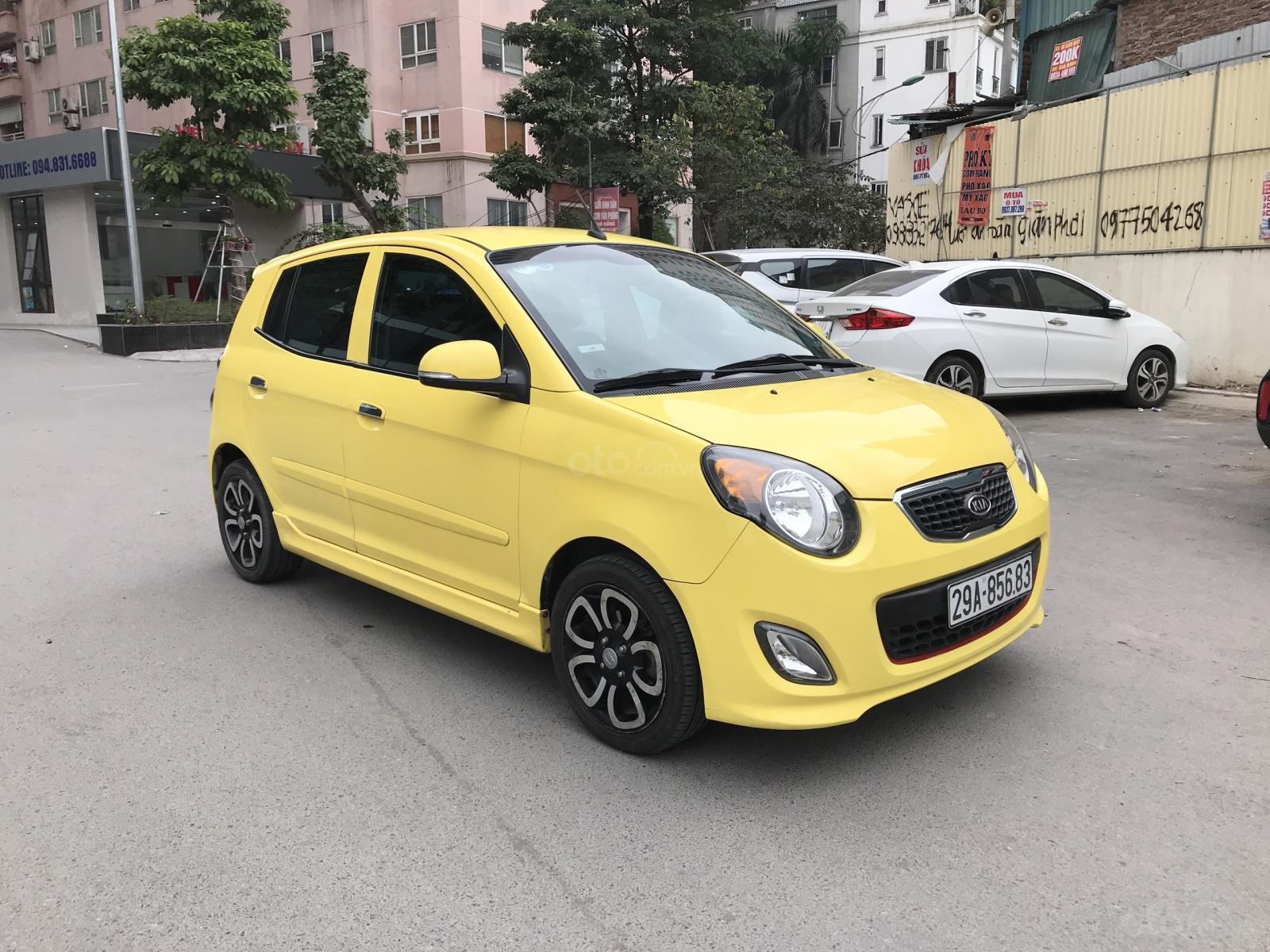 Kia Morning SLX 2010 màu vàng