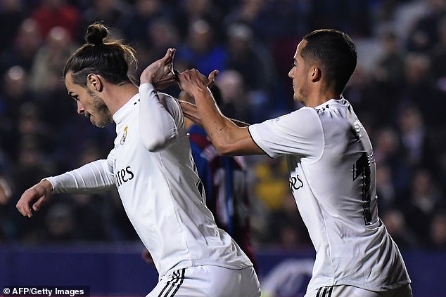 Gareth Bale , Gareth Bale không vui tại Real , Gareth Bale rời Real , Gareth Bale ăn mừng , Bale , Bale và Lucas Vazquez