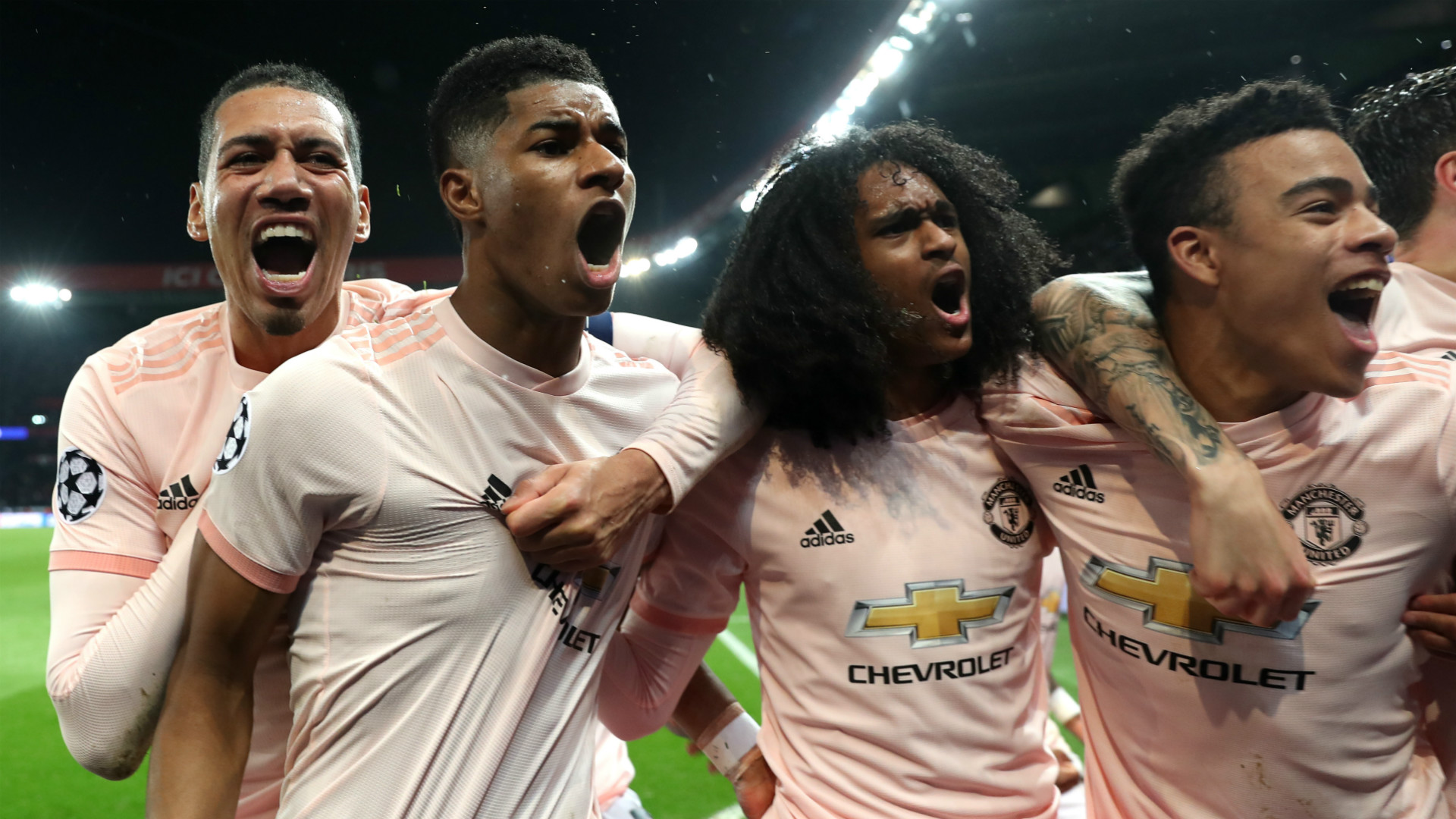 M.U 3-1 PSG , Champions League , Rashford , cầu thủ trẻ M.U , cầu thủ tuổi teen M.U 
