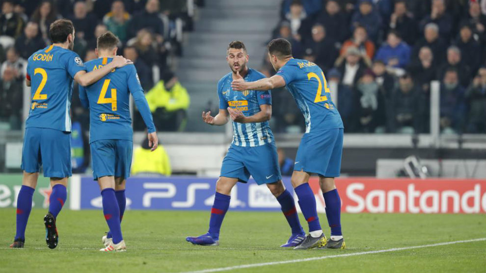 Juventus vs Atletico, Ronaldo, Ronaldo hattrick, Griezmann, Koke, Godin, Saul, Simeone, Allegri