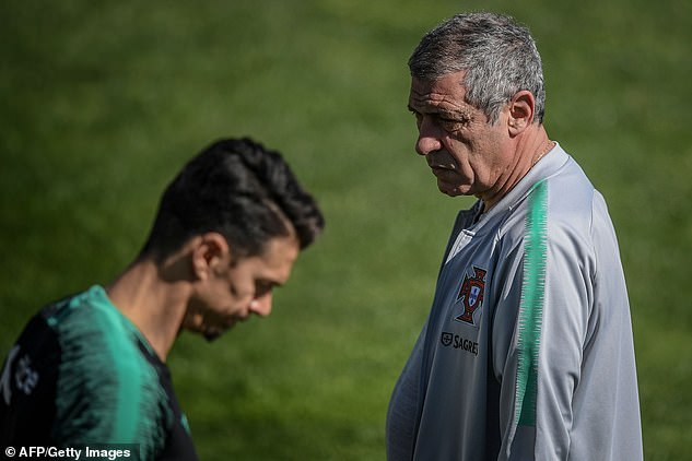 Vòng loại Euro 2020, đội tuyển Bồ Đào Nha, Ronaldo, Ronaldo lên tuyển, Ronaldo tập luyện cùng đội tuyển