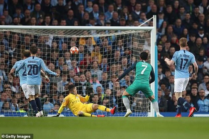 Man City vs Tottenham, Man City 4-3 Tottenham, kết quả Man City vs Tottenham, tứ kết Champions League, tứ kết C1