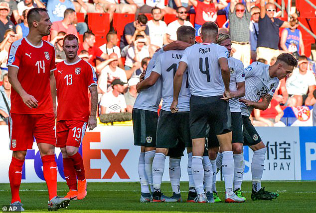 u21 châu âu, EURO u2, serbia vs áo, đức vs đan mạch, chấn thương kinh hoàng, chấn thương tại euro u21, sao trẻ chấn thương