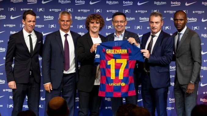 griezmann, số áo griezmann, barca, chuyển nhượng barca, tin chuyển nhượng, số 17 barca