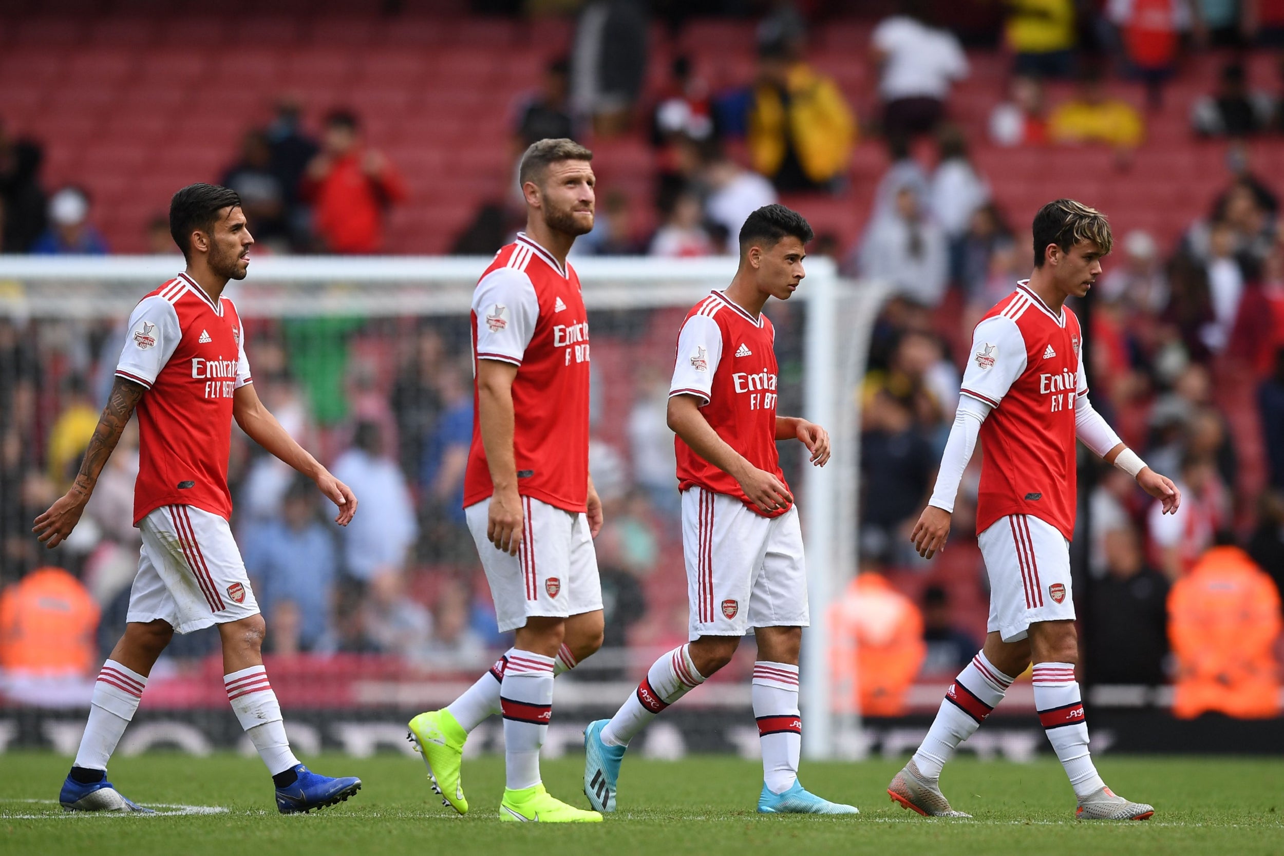 sao arsenal, elneny, sao ai cập, xác chết, xác người, cơ thể người, thi thể người, arsenal vs lyon, emirates cup, zaha, pepe