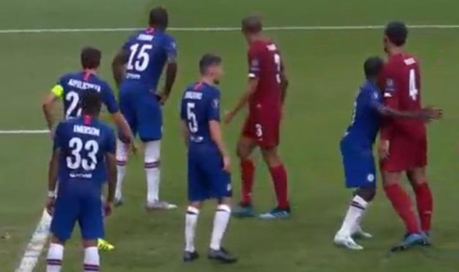 liverpool vs chelsea, kết quả liverpool vs chelsea, chung kết siêu cúp, kết quả chung kết siêu cúp, liverpool, chelsea, kante, van dijk 