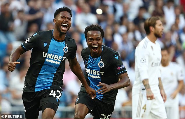 cúp c1, kết quả champions league, kết quả real vs club brugge, real vs club brugge, real madrid