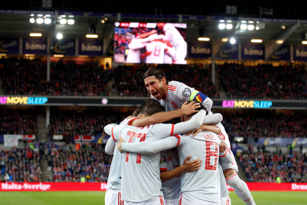 ramos, kỉ lục ramos. ramos đi vào lịch sử, vòng loại euro, euro 2020, na uy 1-1 tây ban nha 