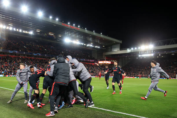 Atletico Madrid, kỷ lục, kết quả Liverpool vs Atletico Madrid