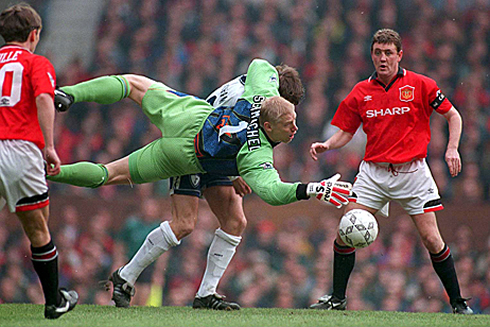 ronaldo, MU, Man City, Schmeichel, Leicester