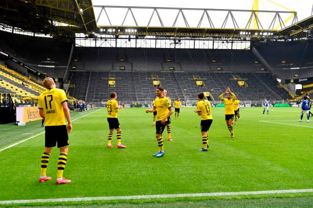 Bundesliga, vòng 26 Bundesliga, kết quả Dortmund vs Schalke, kết quả Union Berlin vs Bayern Munich, Haaland