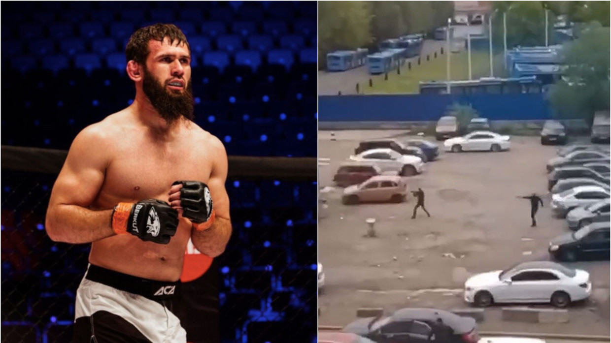 video võ thuật, video mma, video kickboxing, võ sĩ Nga xả súng