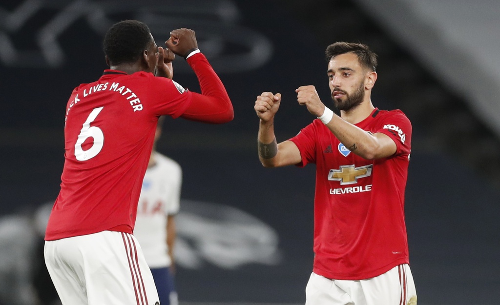 Kết quả Tottenham vs MU, Tottenham vs MU, Pogba, Bruno Fernandes, Ngoại hạng Anh