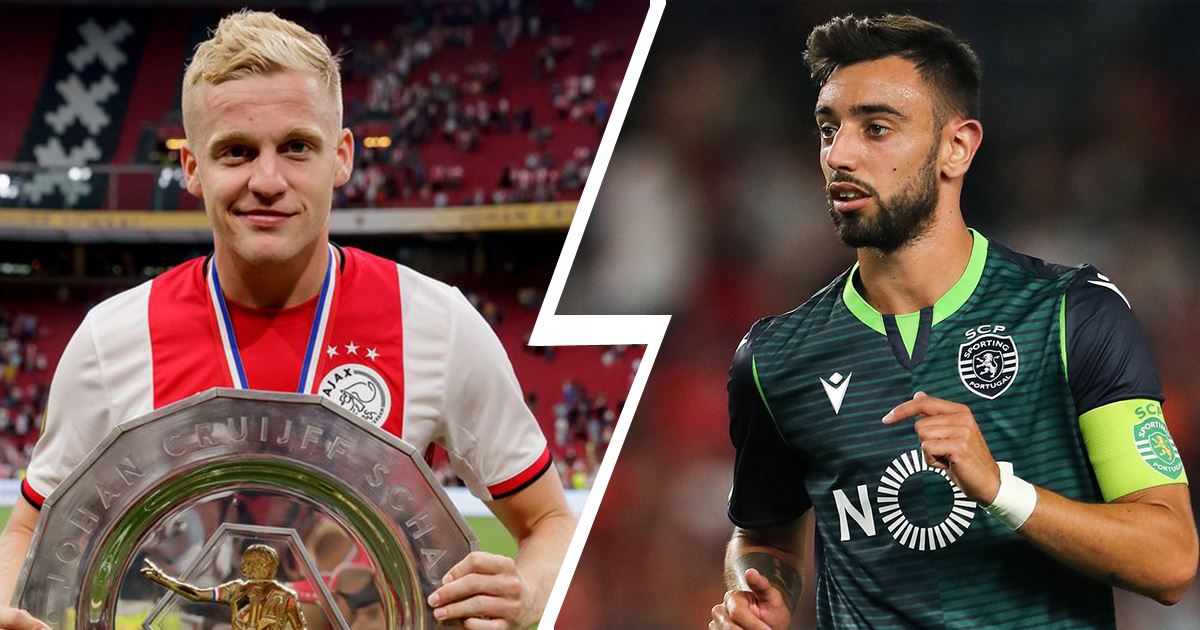 Van de Beek, Bruno Fernandes, MU, chuyển nhượng MU