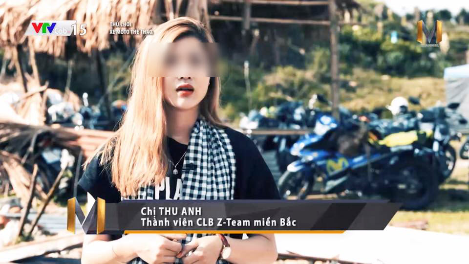 Nữ phượt thủ Thu Anh từng xuất hiện trên VTV