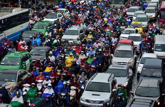 80- 90% dân số TP.HCM đi xe máy