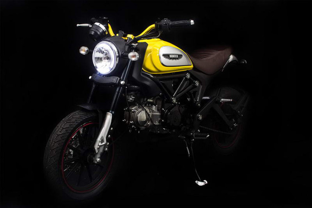 Chiếc xe nhái với kiểu dáng y hệt chiếc Ducati nổi tiếng