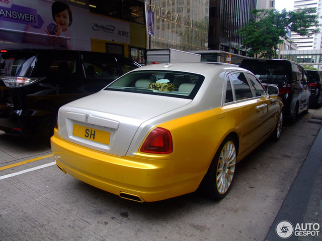 Rolls-Royce Ghost đặc biệt của ông Hung