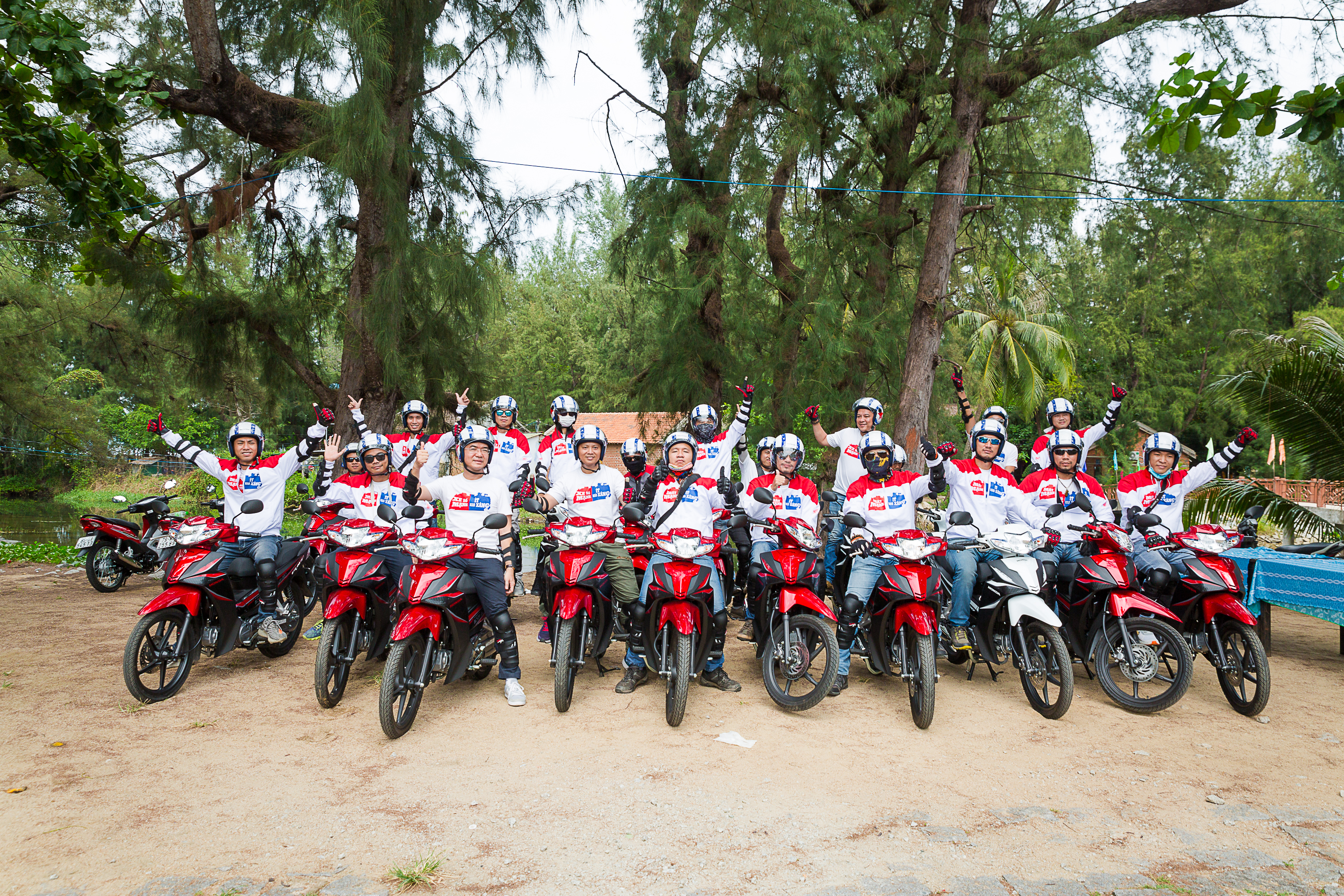 Hành trình cùng với những chiếc Honda Blade 110cc