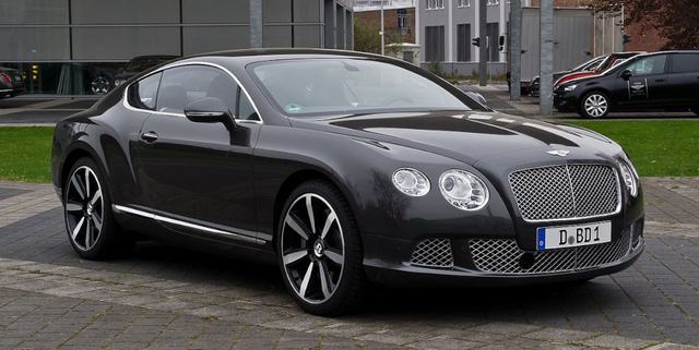 4. Bentley Continental GT
