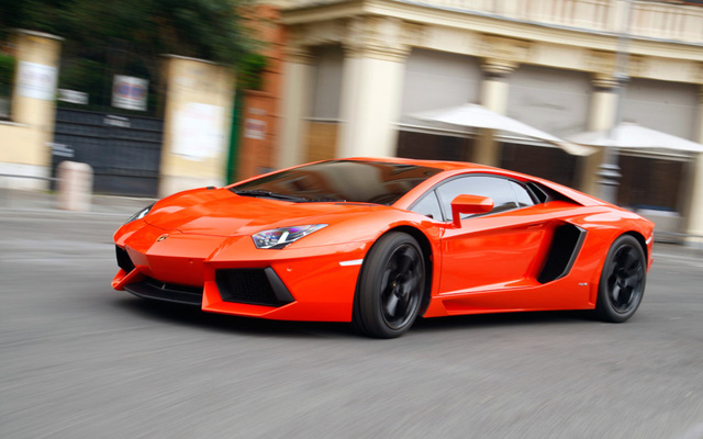 2. Lamborghini Aventador