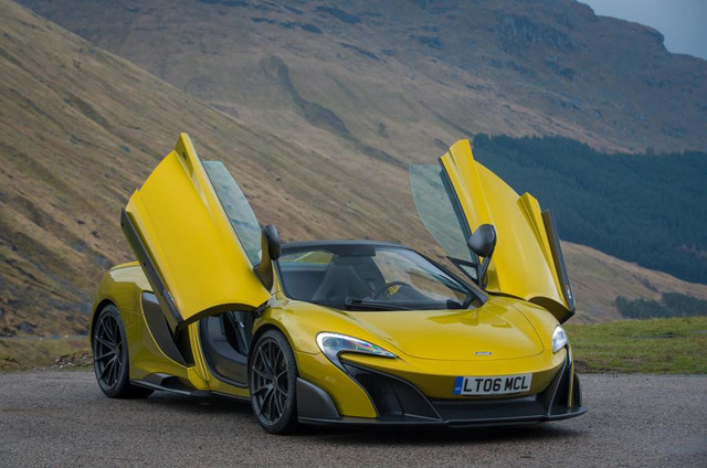 10. McLaren 675LT Spider