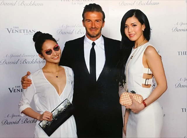 Tiểu Giang gặp gỡ David Beckham