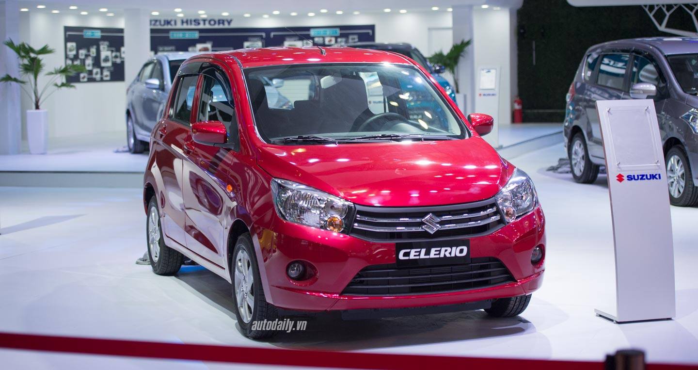 Suzuki Celerio 2017 được giới thiệu tại Vietnam Motor Show 2017. Ảnh: Autodaily