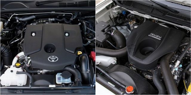 Động cơ Fortuner có hiệu suất tốt hơn mu-X