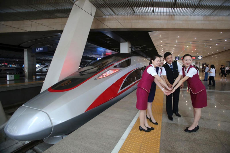 Trung Quốc sắp khai trường tàu điện cao tốc với vận tốc lên tới 400 km/h.