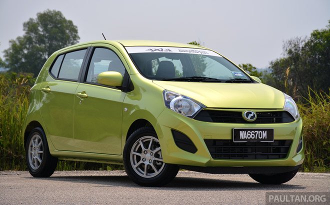 Perodua Axia có giá lăn bánh chỉ từ 130 triệu đồng.