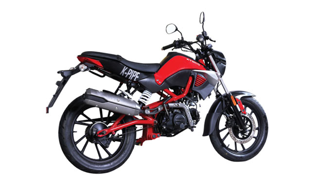Kymco K-Pipe khá phù hợp với giới trẻ